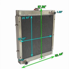 Radiator Fit for Gehl 552 553 663 883 1083 Dynalift RS5-34 RS6-42 RS8-42 RS8-44
