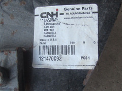 CaseIH International 121470C92 Left Hand Disc Scraper Assembly