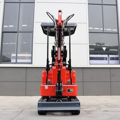 1.4Ton Mini Excavator KUBOTA Diesel Engine with Auger Drill Tracked Diggers USA