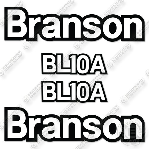 Fits Branson Bl10A Decal Kit Tractor – 7 YEAR 3M VINYL!