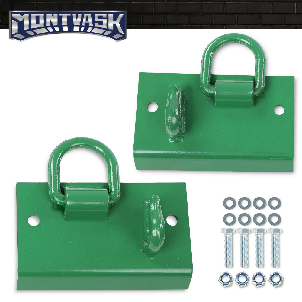 Bolt on Grab Hooks D Rings Fit For John Deere Compact Tractor 1025R 2032R 3320