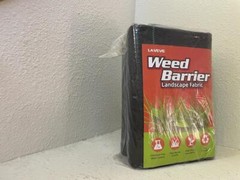 LAVEVE 3FT x 100FT Weed Barrier Landscape Fabric 3.2oz Premium Heavy-Duty – NEW