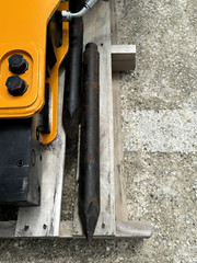 New Mini Skid Steer 350 Concrete Breaker Hammer Attachment Toro, Dingo