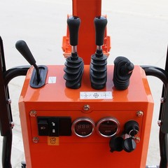 FREE SHIP 1Ton Mini Excavator B&S 13.5HP Crawler Hydraulic Digger