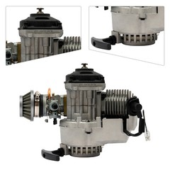 49cc Motor Engine Two-Stroke 3HP Single Cylinder with Large 0.32gal Fuel Tank,