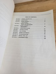 Isuzu C240 Industrial Diesel Engine Workshop Shop Service Repair Manual Original