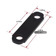Trailer Leaf Spring Hanger Kit Single Axle Double Eye Spring Suspension
