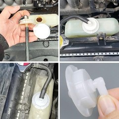 Expansion Tank Cap with Joint, Radiator Coolant Reservoir Replacement Compatible