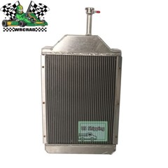 2-Rows Aluminum Tractor Radiator Fit Massey Ferguson 255 Diesel OE# 531982M94