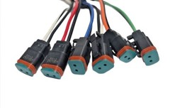 Skid Steer Aux Control Harness 14 Pin 8′- 6 Function (Deutsch)