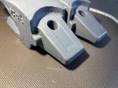 Excavating Bucket Tooth Adapter UNI-Z Size 1 Weld On (QTY 2) Heavy Equipment
