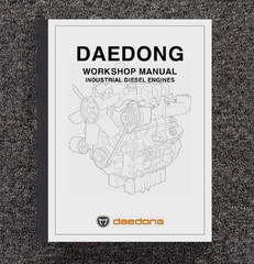 3C 3A 4A 3B 4B Series Industrial Diesel Engines Workshop Manual Fits Daedong 261