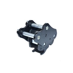 Heavy Duty Semi-Automatic Quick Hitch Coupler for Mini Excavator, Tool-Free