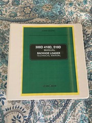 John Deere 300D 410D JD410D 510D Backhoe Loader Service Repair Manual TM1513
