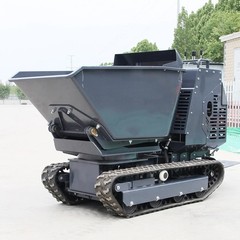 Mini Tracked Dumper Rotating Dump Trucker with B&S Gasoline Engine 180° Rotation