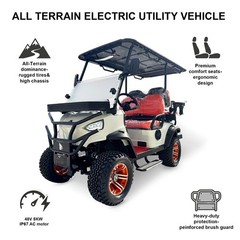 Wolverine 2026 grey 6-Seat Golf Cart Street-Legal 60KM Range 5H Charge Time