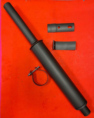 New Muffler for Allis Chalmers D17 gas tractors up to sn 32001 and WD45 70229531