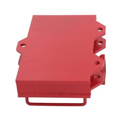 2 inch Forklift Hitch Adapter Tow Hitch Attachment Adapter for Dual Pallet Forks