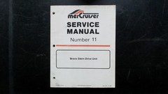 MerCruiser Bravo Stern Drive Unit Service Manual Number 11 1994