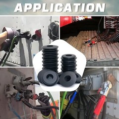 100Pk Glad Hand Seals Rubber Gaskets Washers for Semi Trucks Trailers Tractors..