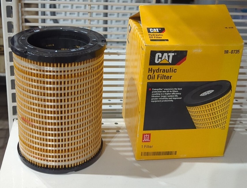 NEW Caterpillar (CAT) 1R-0735 or 1R0735 HYDRAULIC FILTER NEW OPEN BOX