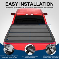 Soft Roll Up Tonneau Cover 2024-2026 Tacoma 5ft Bed w/Track System