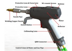 1500W 4in1 Raycus Handheld Laser Welder Laser Welding Cutting Cleaning Machine