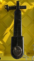 for Peterbilt/Kenworth A20-6014 Single Tow Hook Set with Pull Pin & Frame Pin