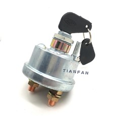 For CAT E320B E320C Excavator 2 Lines Ignition Switch with Key 7N-0718 7N0718