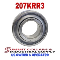 Premium 207KRR3 AG Bearing 1.378″ Bore w/Trash Seals 72mm OD | 574428R91 88107C