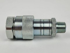 Hydraulic Coupler Set for TEMCo Pumps and Cylinders ISO 14540 Male + Female 3/8