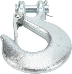 2PCS 1/4 Inch Safety Chain Hooks, Automotive Grade 12,600 LBS 70 For Size: 1/4