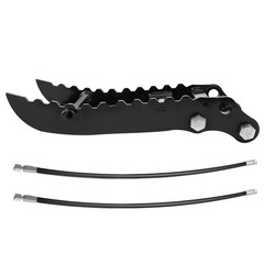 Manganese Steel Hydraulic Thumb for TYPH-1801 1802 QH12 2T For Mini Excavator