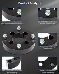 1.5 Wheel Spacers Fits Wolverine 450 2006-2010 350 1995-2009 4×110