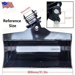 TYPHON Lengthen 800mm Tilting Bucket Attachment for 0.8T-2T Mini excavator