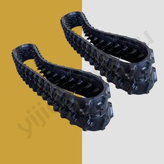 Two Tracks 180*72*37mm Size for China Mini Excavator 2 Pcs Tracks