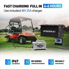 51.2V 105Ah LiFePO4 Lithium Battery for Genie JLG Skyjack Boom Scissor Lift US