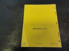 New Holland Model 1100 Windrower Service Parts Catalog Manual 5110015