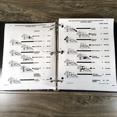 Case 580D Loader Backhoe Service Manual Parts Catalog Operators Repair Shop Book