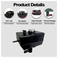 Aluminum JL Coolant Reservoir Tank Wrangler JL Coolant Reservoir Jeep JL Cool…