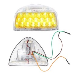 2 Pcs Kit Turn Signal Lights for Peterbilt 357 359 365 378 379 Trucks, 31 LED