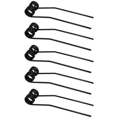 5 of Tedder Rake Teeth 15.50″ Tine x 3.50″ Tine Gap x 2.787″ Coil GS-1 Farmer