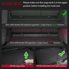Floor Mats for Honda CRV 2023 2024 2025 2026 (Include Hybrid), All Weather …..