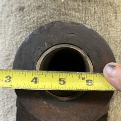 Log Loader Grapple Bucket Link Yoke Hanger 1 3/4” & 2” Pin Has Wear In Bushings