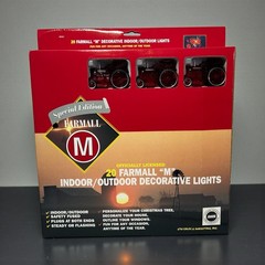 Farmall M Indoor/Outdoor Decorative Tractor Lights NIB Set 20