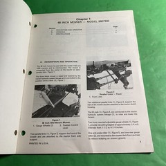 Heavy Equipment: FORD 48” & 60” Direct Drive Mid-Mount Mowers Manual / CAM