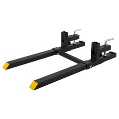 60″ Mud Bucket Modified Pallet Fork with adjustable Connecting Rod 4000lbs