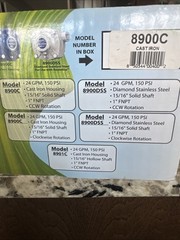 Delavan Roller PRO 8900C Spray Pump-8 Roller Cast Iron Housing 24gpm
