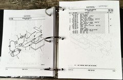 IH Dresser TD8G 125G Crawler Tractor Service Parts Manual Set 9501-Up Book D240T