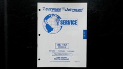 Evinrude Johnson 88 112 Models Parts Catalog 1985 OMC Service Manual